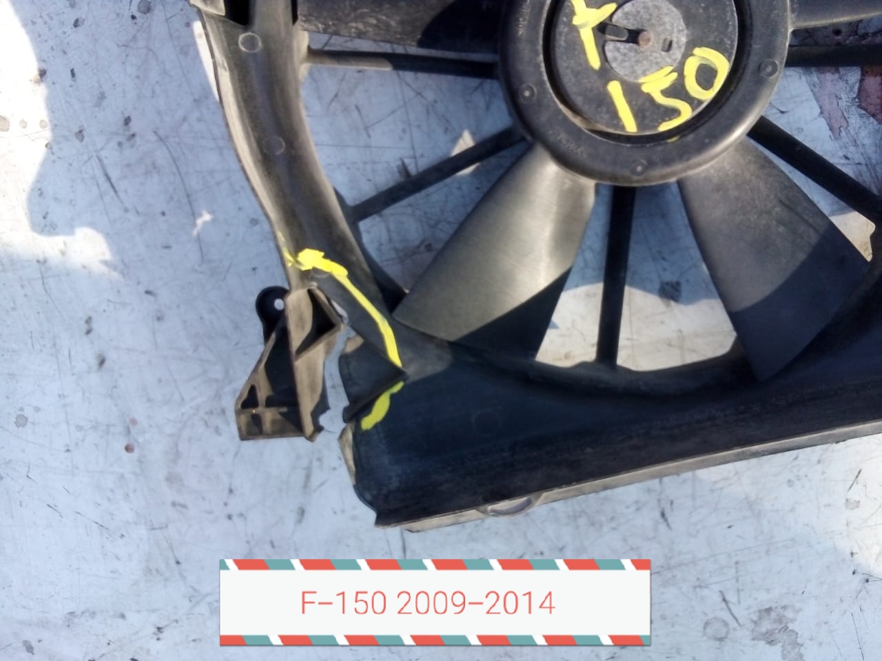 VENTILADORES FORD F-150 2009 AL 2014